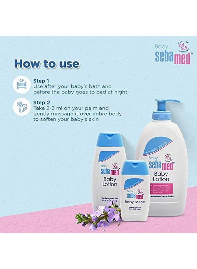 Sebamed Baby Body Lotion 400 Ml|Ph 5.5|Camomile & Allantoin| Dermatalogically Tested| Sensitive Skin - Image 5
