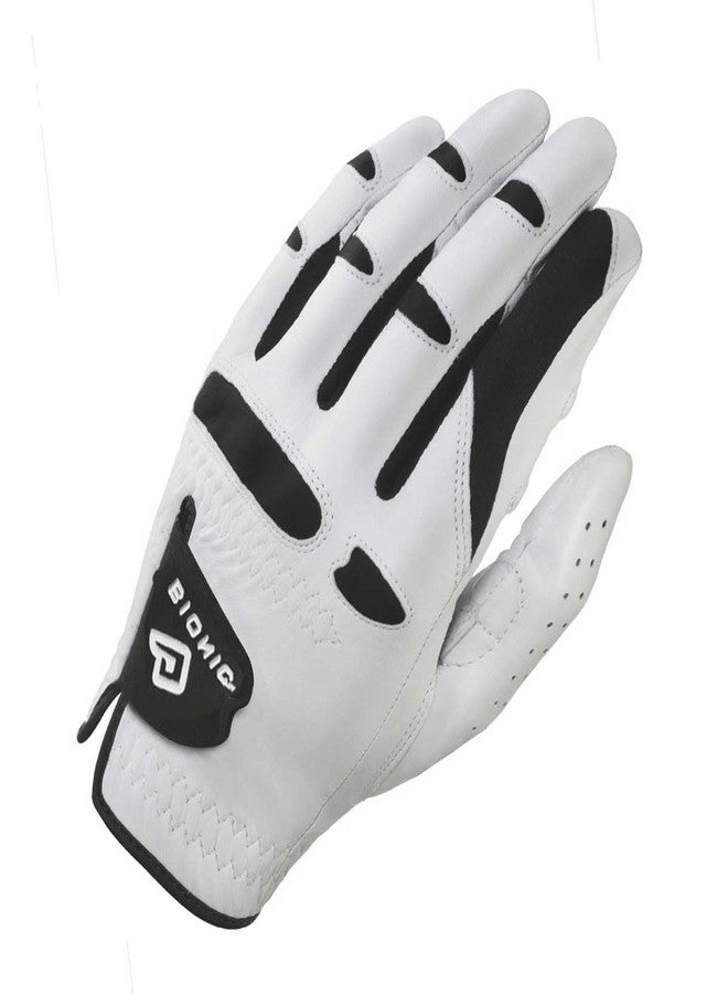 Bionic Men's StableGrip with Natural Fit Golf Glove Size: Mens Left Hand Medium/Large White - Image 1