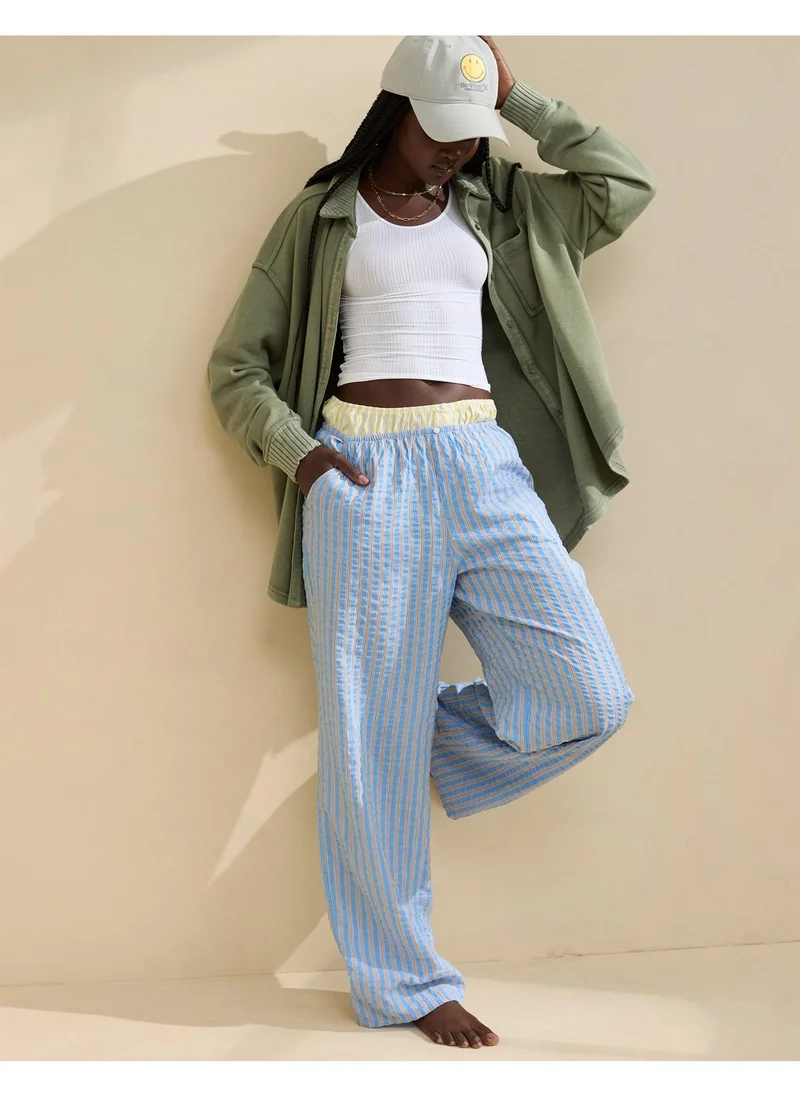 Aerie Seersucker Pajama Pant