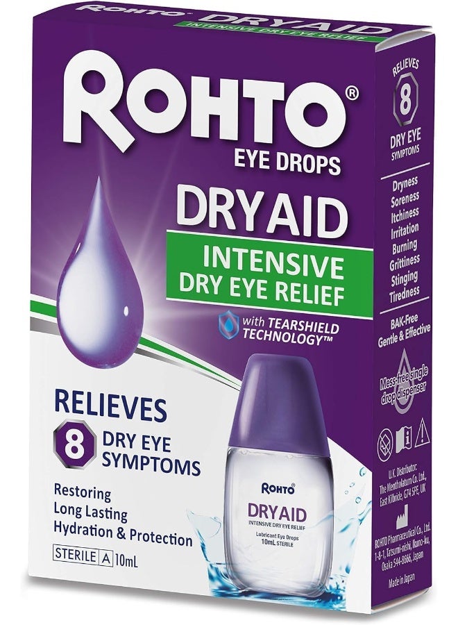 Rohto ROHTO Mentholatum Dry AID Intensive Dry Eye Relief - Eye Drops - Image 2