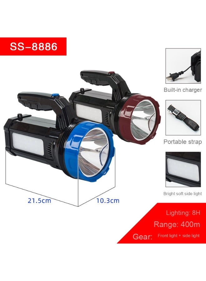 Rechargeable High-Power Handheld Spotlight - Essential for Outdoor Emergencies