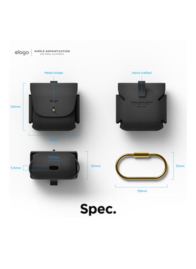 Elago - Airpods 3 Leather Case - Image 1