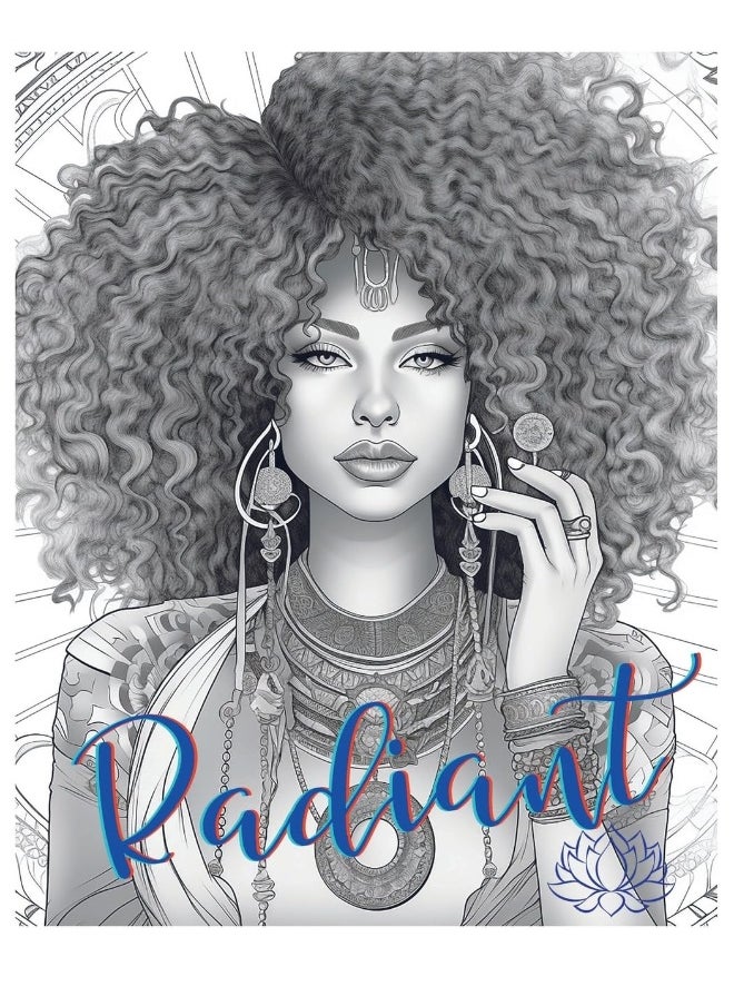 Radiant Coloring Book For Women  - Image 1