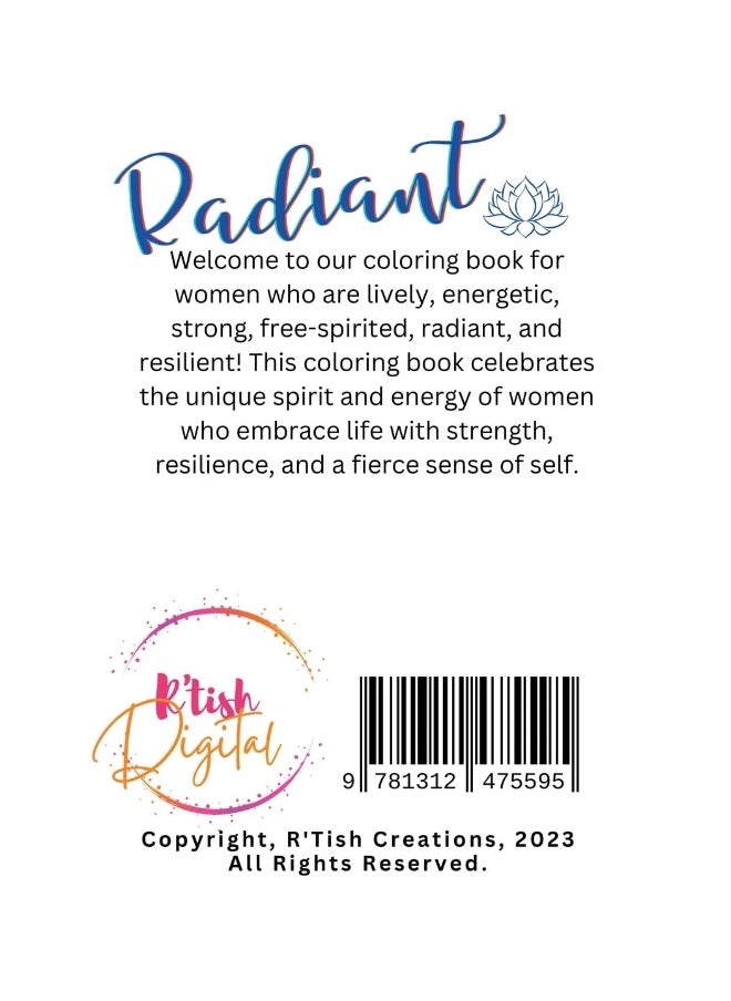 Radiant Coloring Book For Women  - Image 2