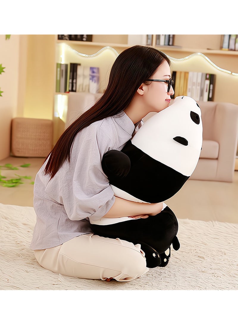 Adorable Lying Panda Plush Toy, Soft Large Stuffed Animal Doll for Kids, Suitable Birthday Gift  Nap Sofa Pillow - Image 3