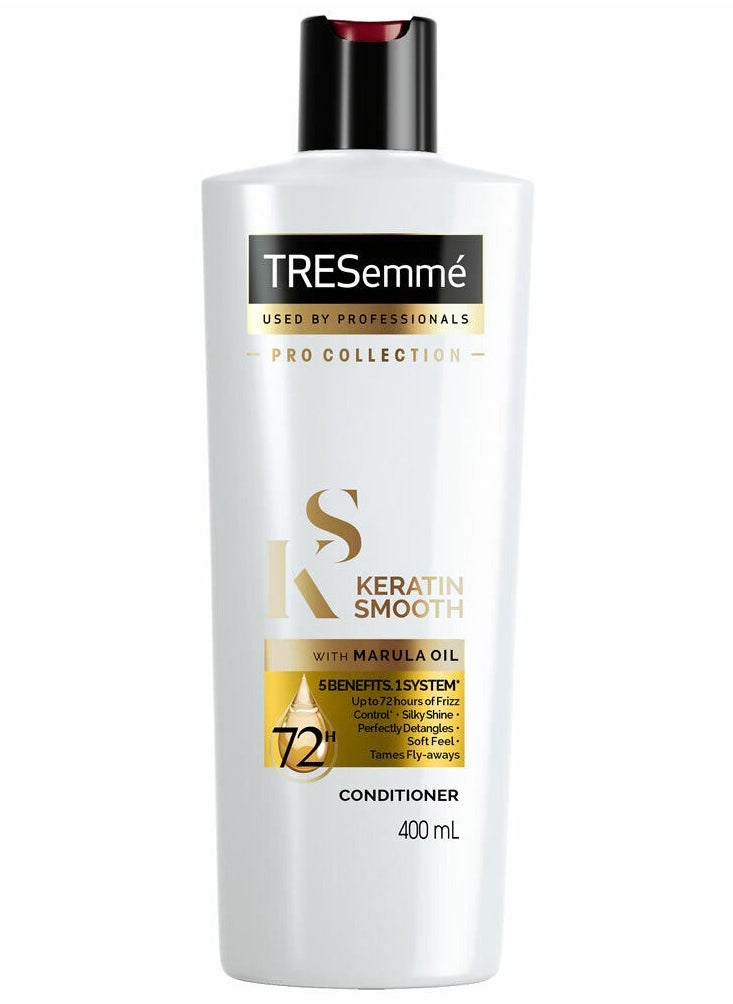 TRESemmé - Keratin Smooth With Marula Oil Conditoner 400 ML - Image 1