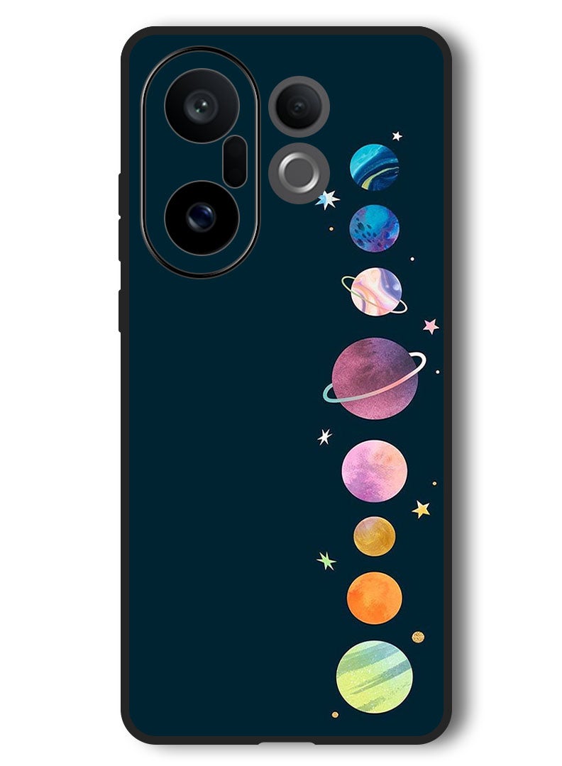 Theodor Case Compatible with Vivo X200 FE 6.31 Inch Protection Shockproof Bumper Cover Space - Image 1