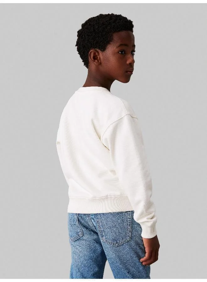 Calvin Klein Jeans Kids Logo Graphic Sweatshirt
