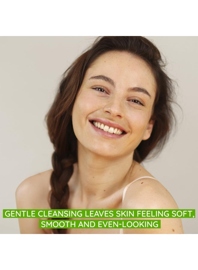 Aveeno Clear Complexion Foaming Oil-Free Facial Cleanser with Salicylic Acid Acne Medication for Breakout-Prone Skin & Soy Extracts, Hypoallergenic & Non-Comedogenic, 6 fl. oz, Pack of 3 - Image 3