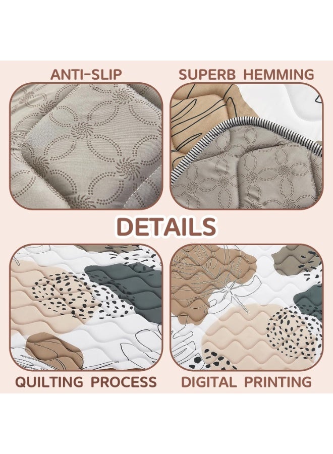 MIXDE Baby Play Mat for Floor,Premium Foam Baby Play Mat 50 X 50,Thick One-Piece Crawling, Odorless Floor Mat,Non-Slip Cushioned Baby Playmat for Infants,Babies,Toddlers.Foldable and Washable Baby Plaype - Image 5