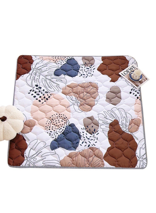 MIXDE Baby Play Mat for Floor,Premium Foam Baby Play Mat 50 X 50,Thick One-Piece Crawling, Odorless Floor Mat,Non-Slip Cushioned Baby Playmat for Infants,Babies,Toddlers.Foldable and Washable Baby Plaype - Image 2