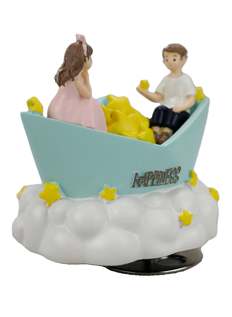 GIFT MUSICAL Doll Design Music Box Stickers for Birthday Bedroom Decor  - Image 3