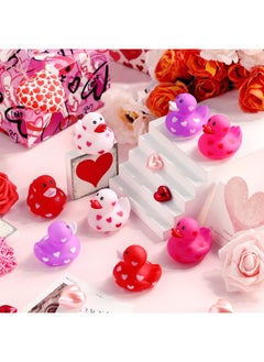 2 Inch Valentine Rubber Duckies 12 24 48 Packs Valentine's Day Heart Ducks Small Tiny Rubber Ducks for Pool Bathtub Toys Party Favors Decorations Classroom Prizes Exchange Gifts (12 Pcs) - pzsku/ZF814EE7B0BAC6800355EZ/45/_/1737031779/00455c53-9908-4a9e-bdb6-a7adeb459ca4