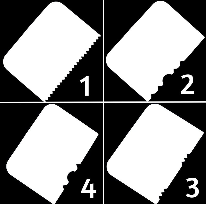 Inditradition Popular Combo Cake Turntable Revolving Cake Decorating Stand & Cake Scraper Fondant Set, 28 cm, White - Image 4