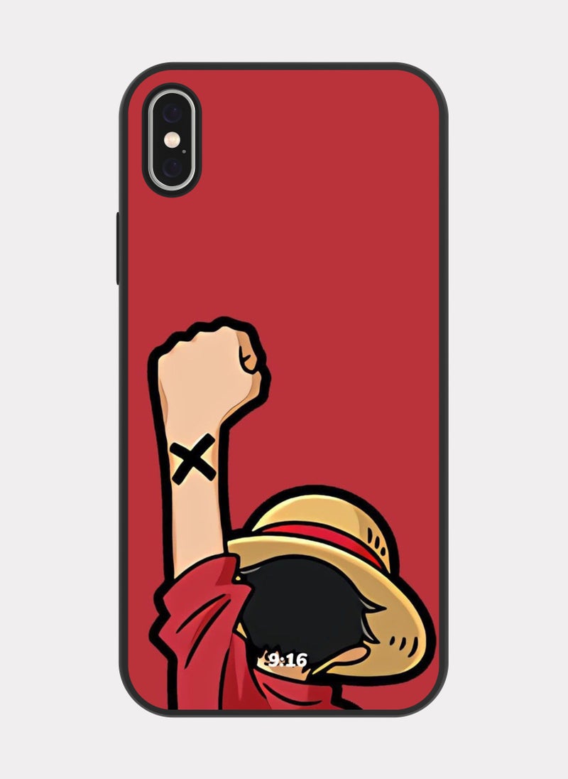 PXLAAT iPhone XS MAX case cover One Piece Luffy - Image 1
