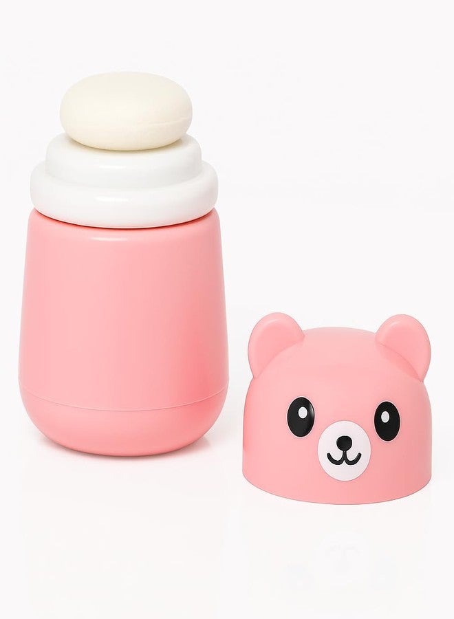 Cuteably powder puff for babies (Pink) - Image 1