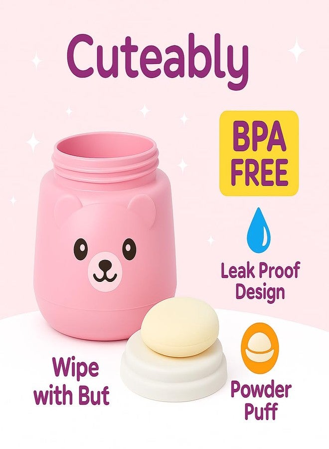 Cuteably powder puff for babies (Pink) - Image 5