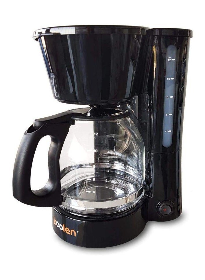 KOOLEN Coffee Maker with Filter 2 L 900 W 800100013 Black - Image 1