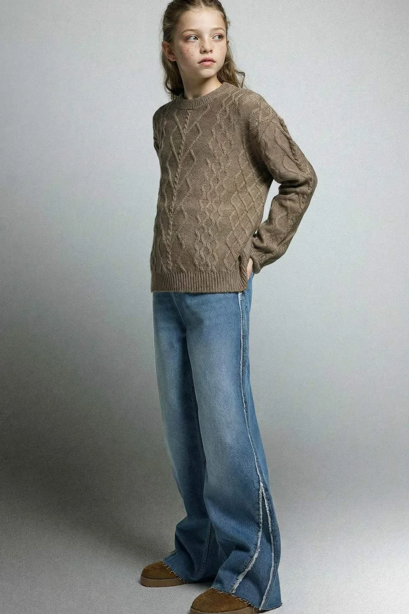 ديفاكتو Girl Wide Leg Jeans