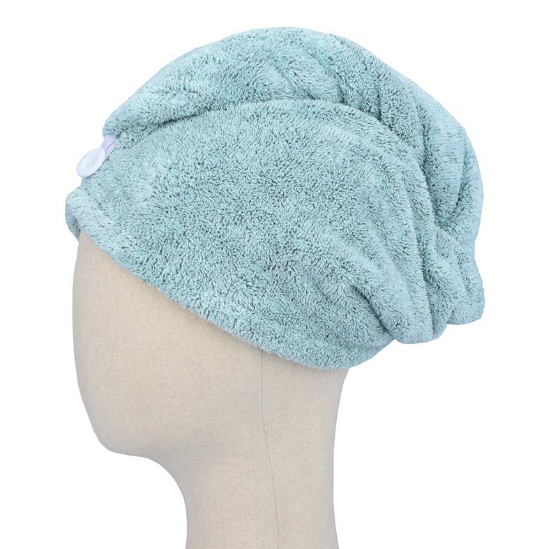 HOPESHINE Hair Towel Twist Microfiber Bamboo Fabric Women's Soft Shower Towels for CurlyHair Turban Wrap Drying Cap Great Gift for Girls 3-Pack - Image 3