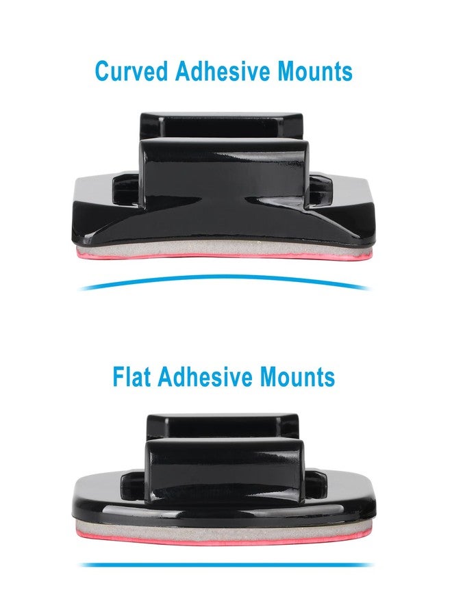 HSU Cameras Grab Bag for GoPro, Including Quick Release Buckle Mount, J-Hook Buckle Mount, Adhesive Mounts and Thumb Screws - Image 5