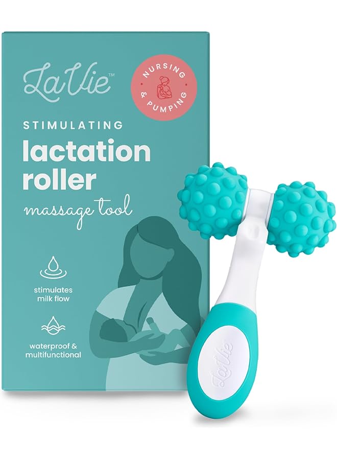 لافي أداة تدليك الرضاعة باللون الأزرق المخضر - Image 1