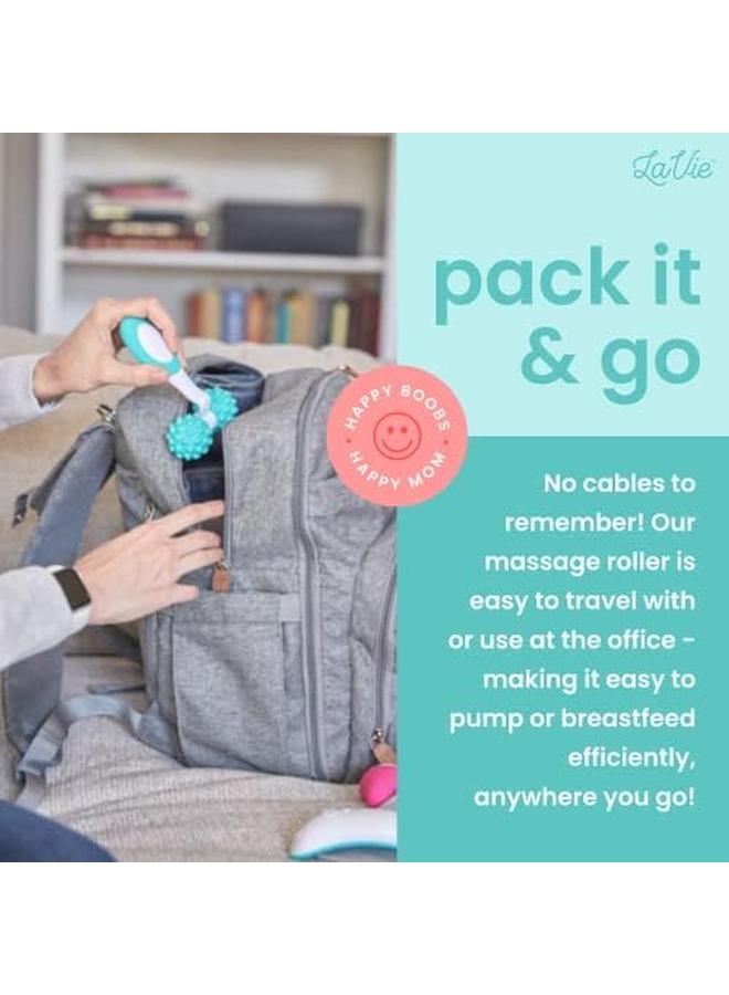 لافي أداة تدليك الرضاعة باللون الأزرق المخضر - Image 4