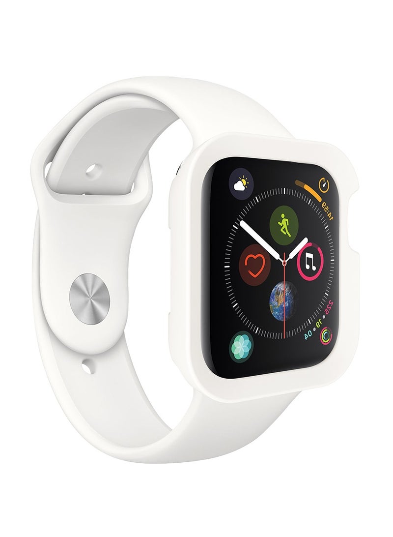 سويتش إيزي جراب حماية SwitchEasy أبيض لساعة آبل 44 مم (Series 4 / 5 / 6 / SE) – مقاوم للصدمات وخدوش - Image 1