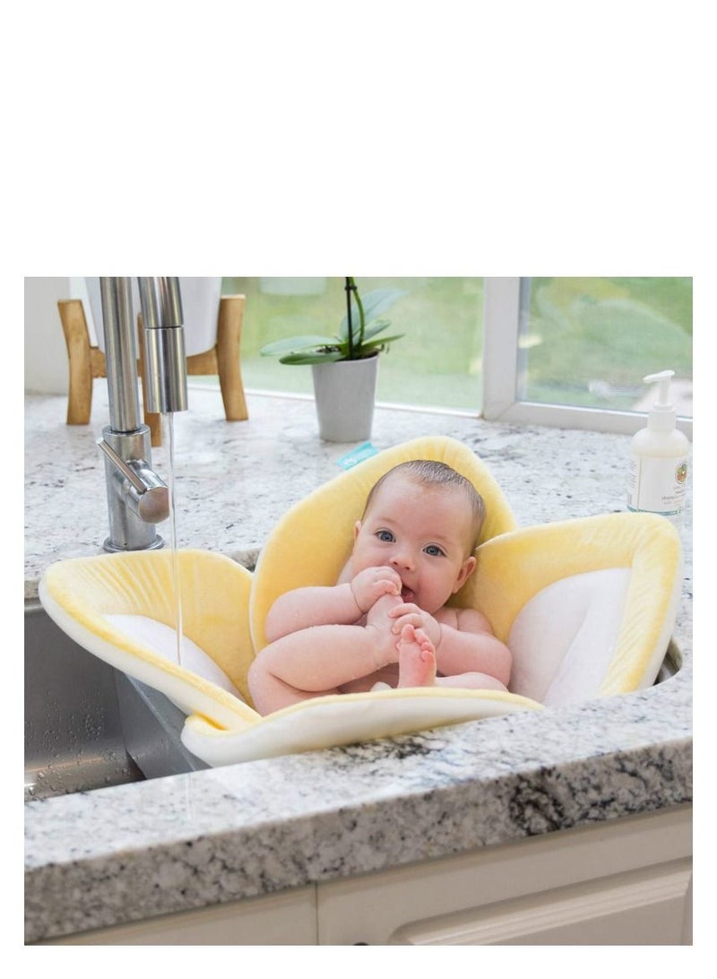 Y&D Lotus Premium Plush Spa Bath In Your Sink Infant Bathtub  - Image 2