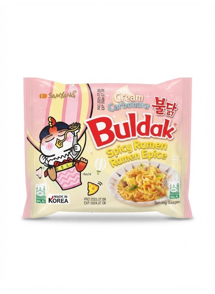 Samyang Crema Carbo Buldak Hot Chicken Flavor Ramen - 140g