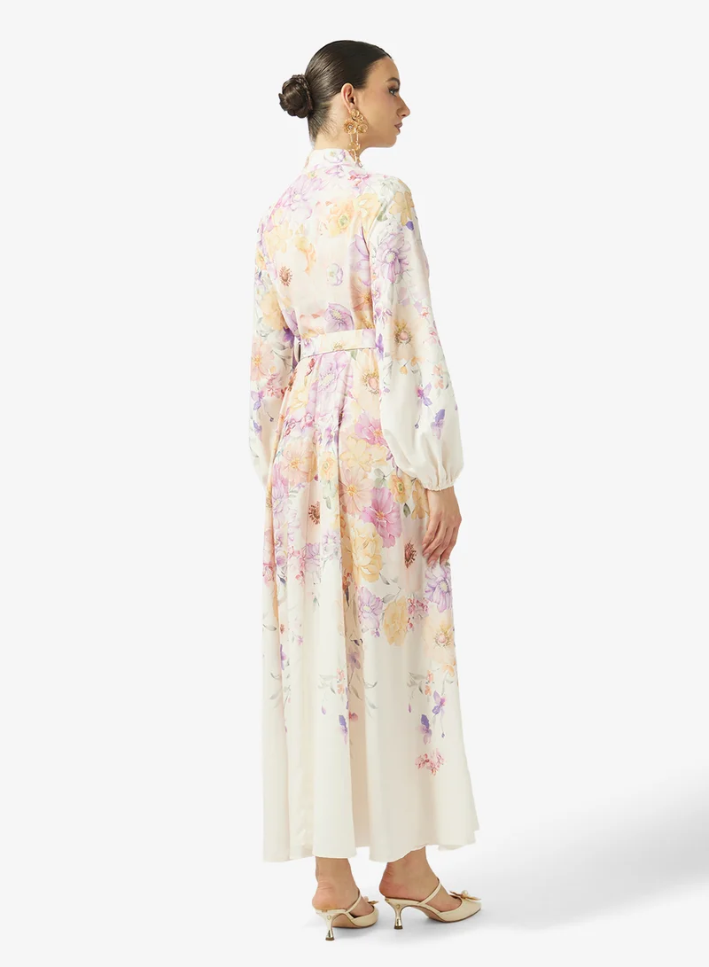 Khizana Floral Print Dress