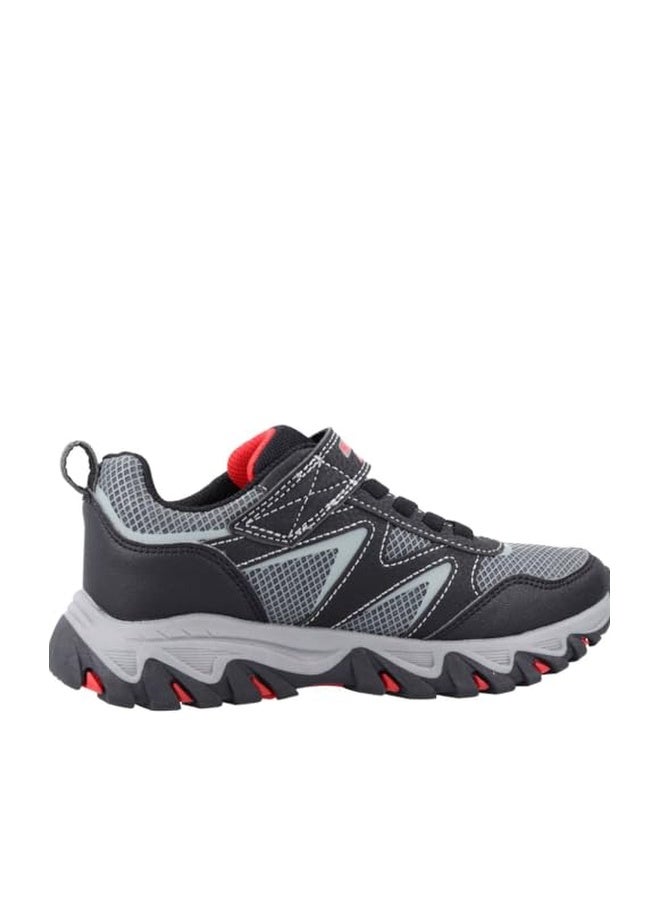 Skechers Rugged Ranger Sneaker, Black/Charcoal, 10.5 US Unisex Little Kid - Image 1