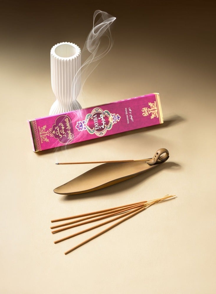 بخور ملكي رويال بخور طيبة للعطور العربية - أعواد بخور فاخرة، عطر تقليدي غني، 12 عود بخور - Image 3