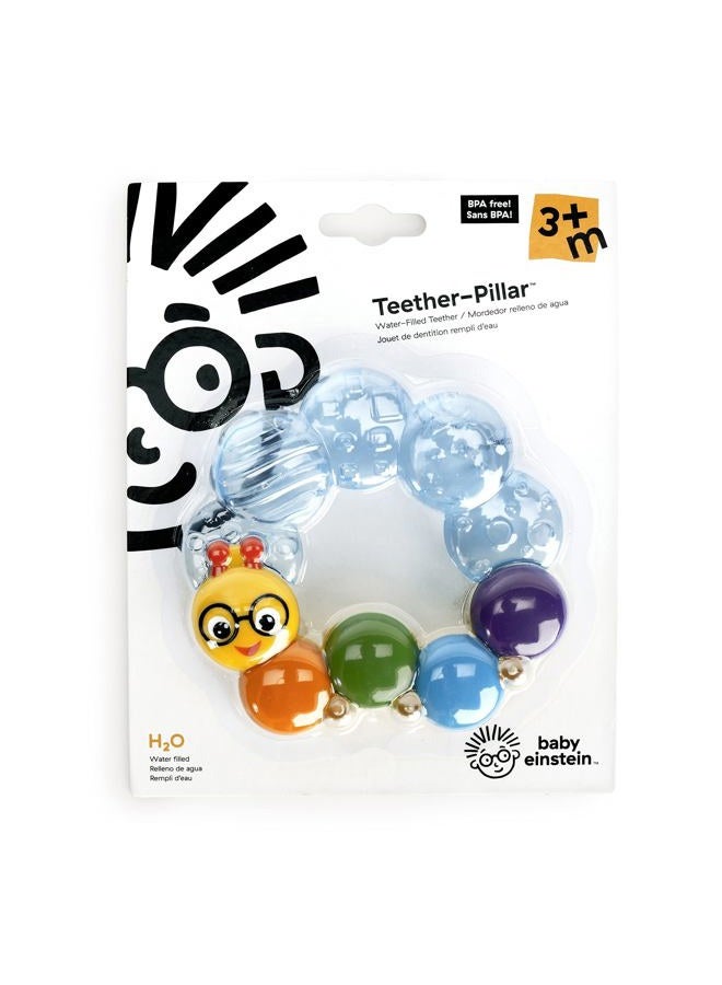 Baby Einstein لعبة تسنين على شكل عمود مع جرس وميزة التبريد، للأعمار من 3 أشهر وما فوق - Image 5