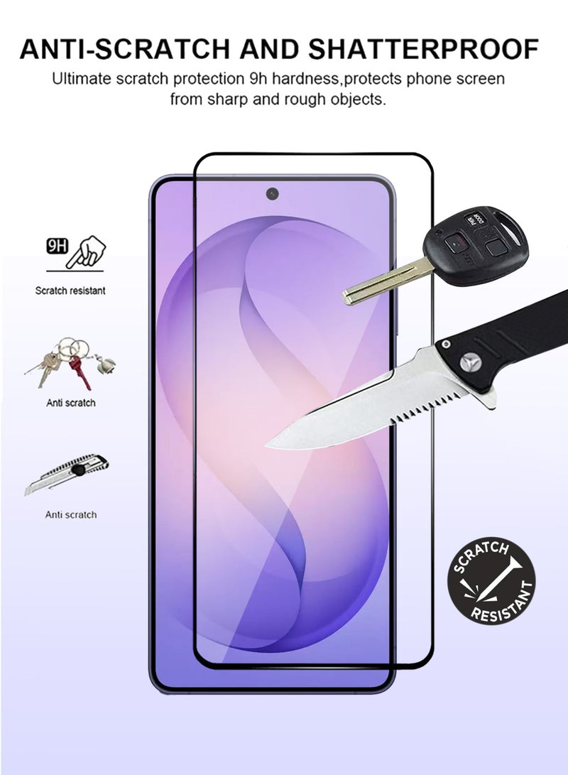 Samsung Galaxy S26 Ultra Screen Protector - Premium Full Screen Tempered Glass For Samsung Galaxy S26 Ultra , High Transparency, Delicate Touch, Anti-Explosion, Smooth Arc Edges, Easy Installation - Image 2