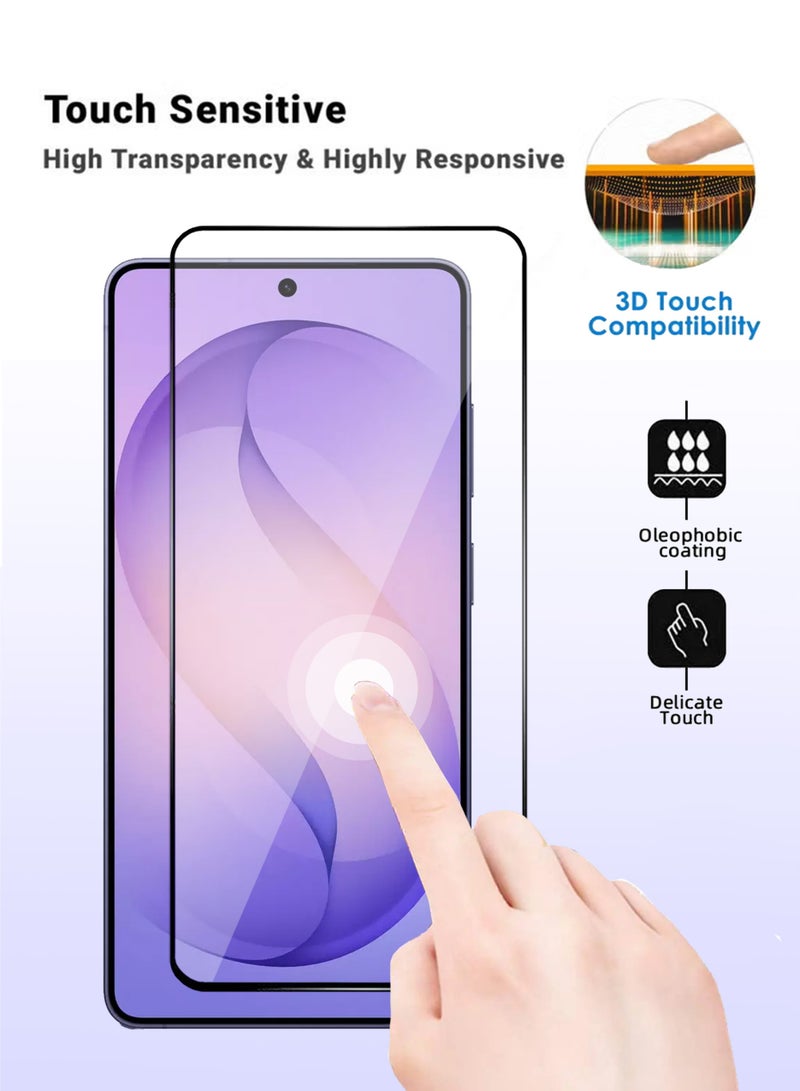 Samsung Galaxy S26 Ultra Screen Protector - Premium Full Screen Tempered Glass For Samsung Galaxy S26 Ultra , High Transparency, Delicate Touch, Anti-Explosion, Smooth Arc Edges, Easy Installation - Image 4