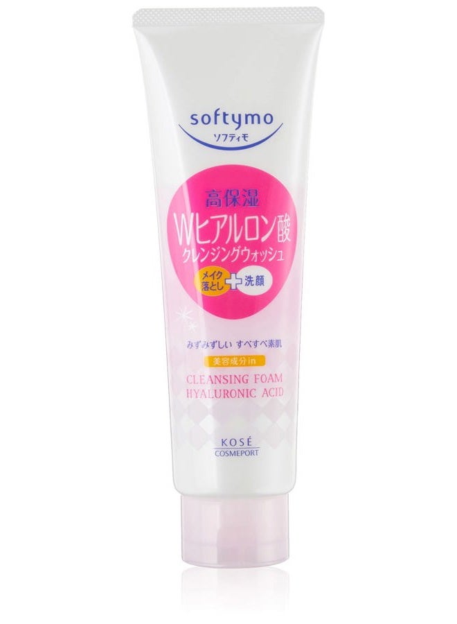 SOFTYMO KOSE COSMEPORT softymo Super Cleansing Wash Hyaluronic Acid 190g (japan import) - Image 1