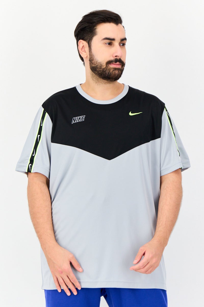 Nike Men Sportswear Fit Short Sleeves Training T-Shirt, Multicolor - Image 1