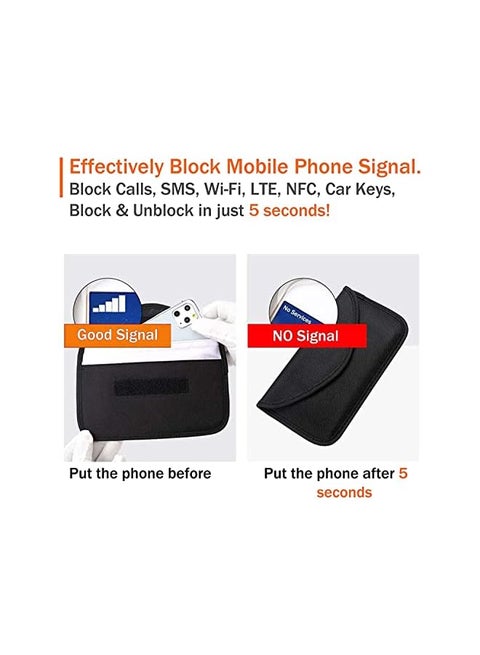 Borsa Blocker Segnale Brucking - Custodia Impermeabile Per Proteggere Carte E Dispositivi Dal Furto Di Dati - Foto 11