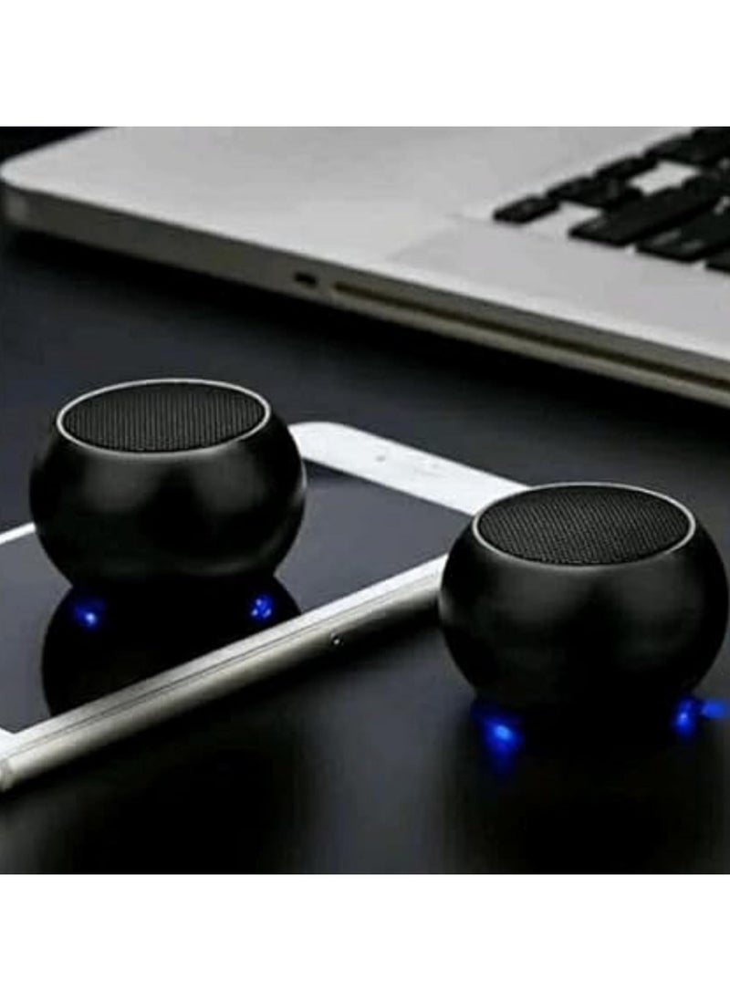 Mini Bluetooth Speaker M3 Portable Wireless Micro SD, and Rechargeable Battery for Smartphones & Tablets, high-quality sound