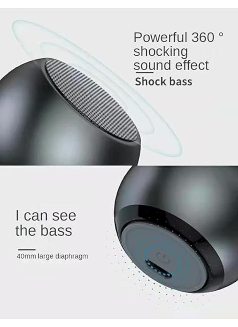 Mini Bluetooth Speaker M3 Portable Wireless Micro SD, and Rechargeable Battery for Smartphones & Tablets, high-quality sound