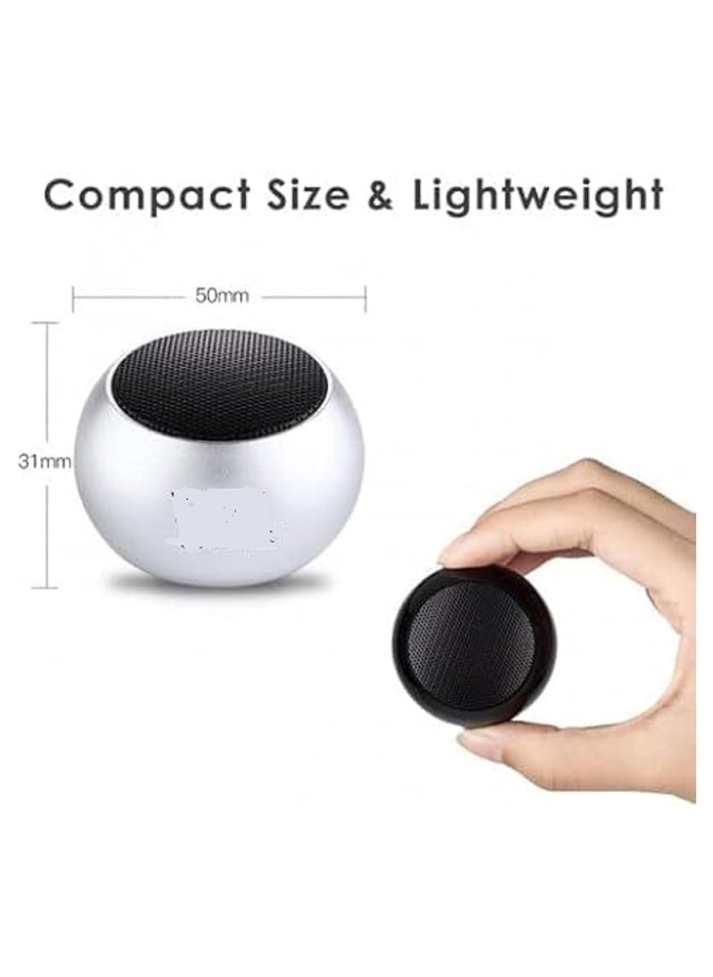 Mini Bluetooth Speaker M3 Portable Wireless Micro SD, and Rechargeable Battery for Smartphones & Tablets, high-quality sound