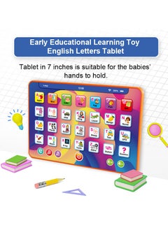 GOOTOY Children Learning English Tablet Portable Kids Computer Children Early Educational Learning Toy preschool Gift 7-inch  - Image 1