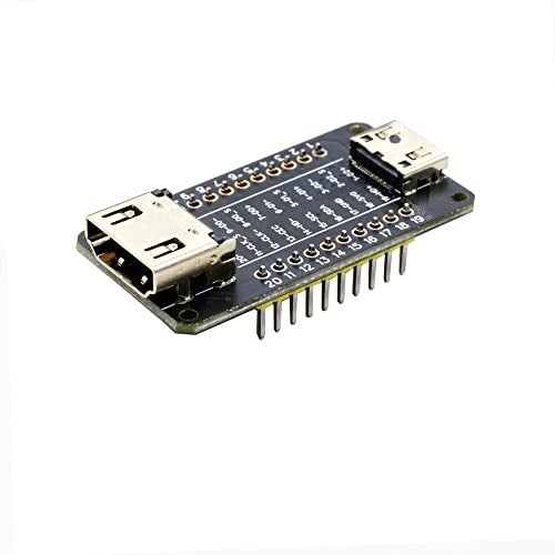Treedix HDMI Type A Female to Mini HDMI Type C Male Pass-Through Adapter Breakout Compatible with Arduino - Image 4