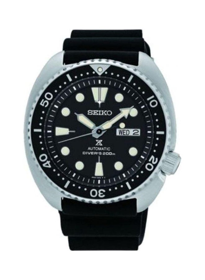 Seiko ساعة بروسبكس أوتوماتيك دايفر 200م ستيل سيليكون SRPE93K1 - Image 1