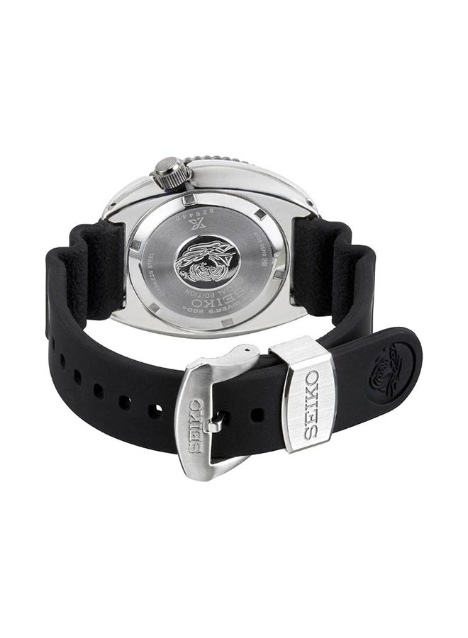 Seiko ساعة بروسبكس أوتوماتيك دايفر 200م ستيل سيليكون SRPE93K1 - Image 3