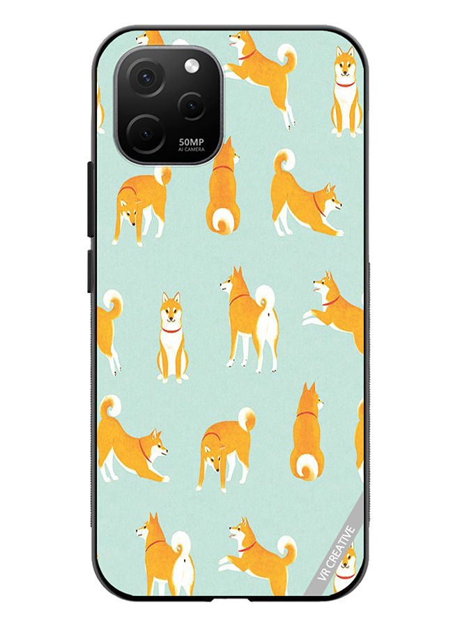 VR CREATIVE Protective Case Cover For Huawei Nova Y61 Shib Inu Design Multicolour - Image 1