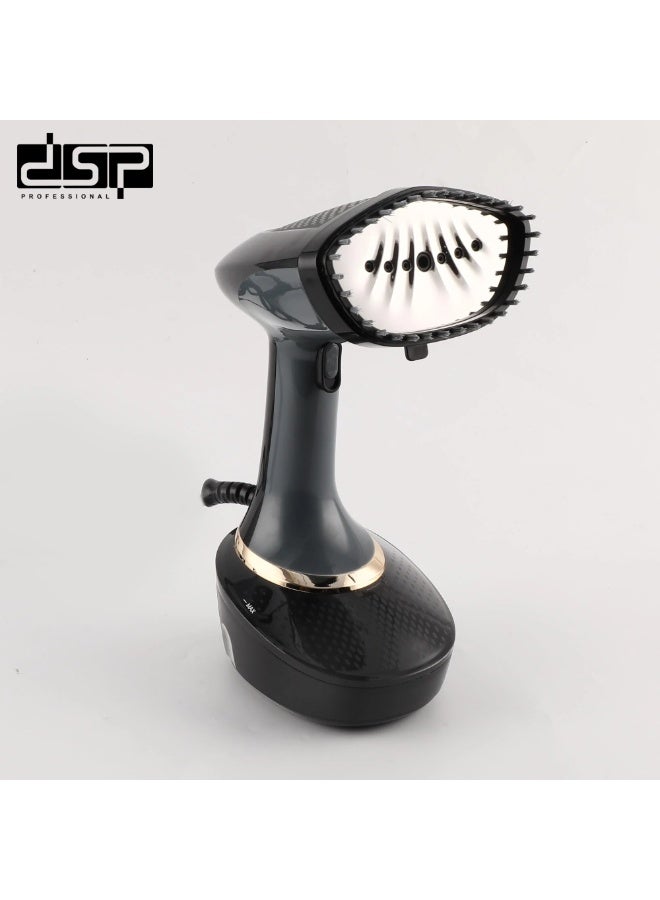 DSP Portable steam iron for clothes, 1500 watts, 400 ml tank, fast heating, steam indicator light. - Image 3