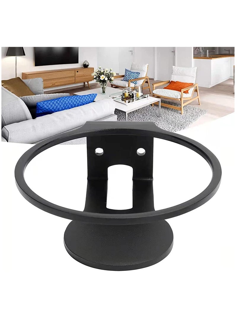 Wall-Mounted Holder for HomePod Mini, Durable Steel Mount Stand for Mini Speaker, Sturdy Wall Bracket (Black) - Image 2