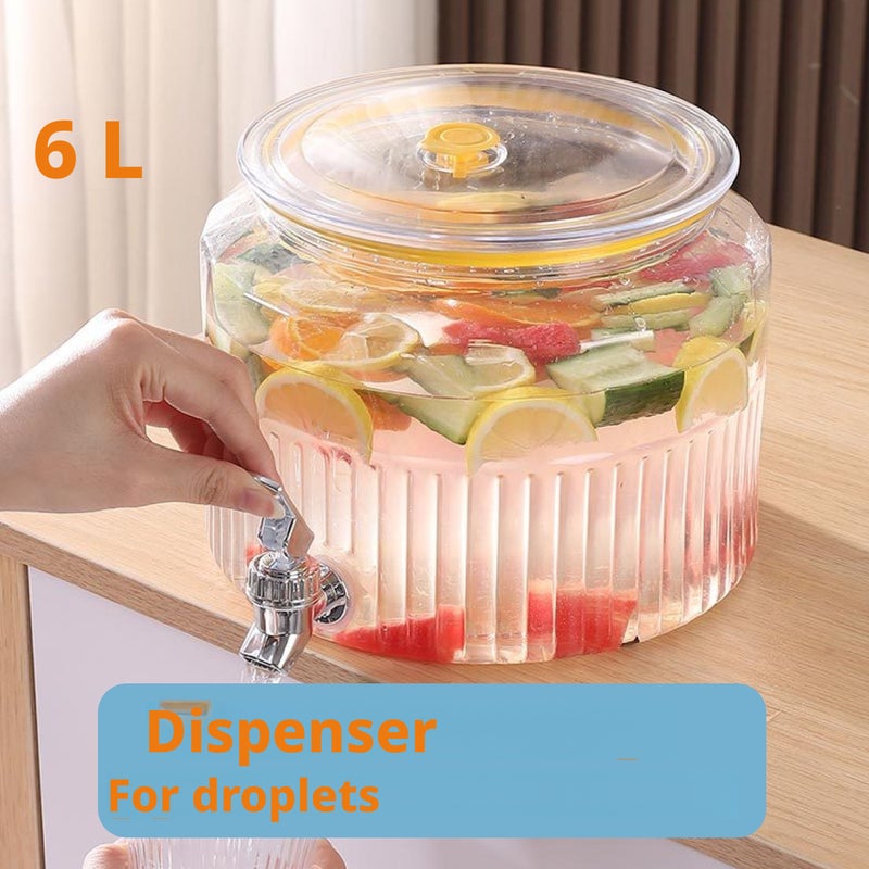 6L Beverage Dispenser with Spigot - Image 1
